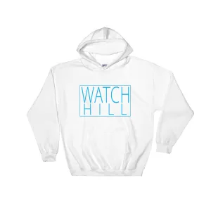 Watch Hill 'Rectangular Logo' - Hoodie (Cyan)