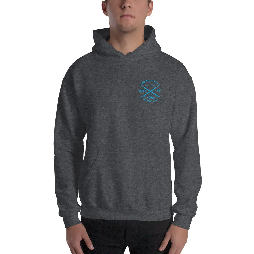 Watch Hill 'Surf Co.’ Unisex Hoodie (Blue)