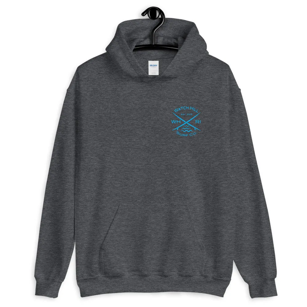 Watch Hill 'Surf Co.’ Unisex Hoodie (Blue)
