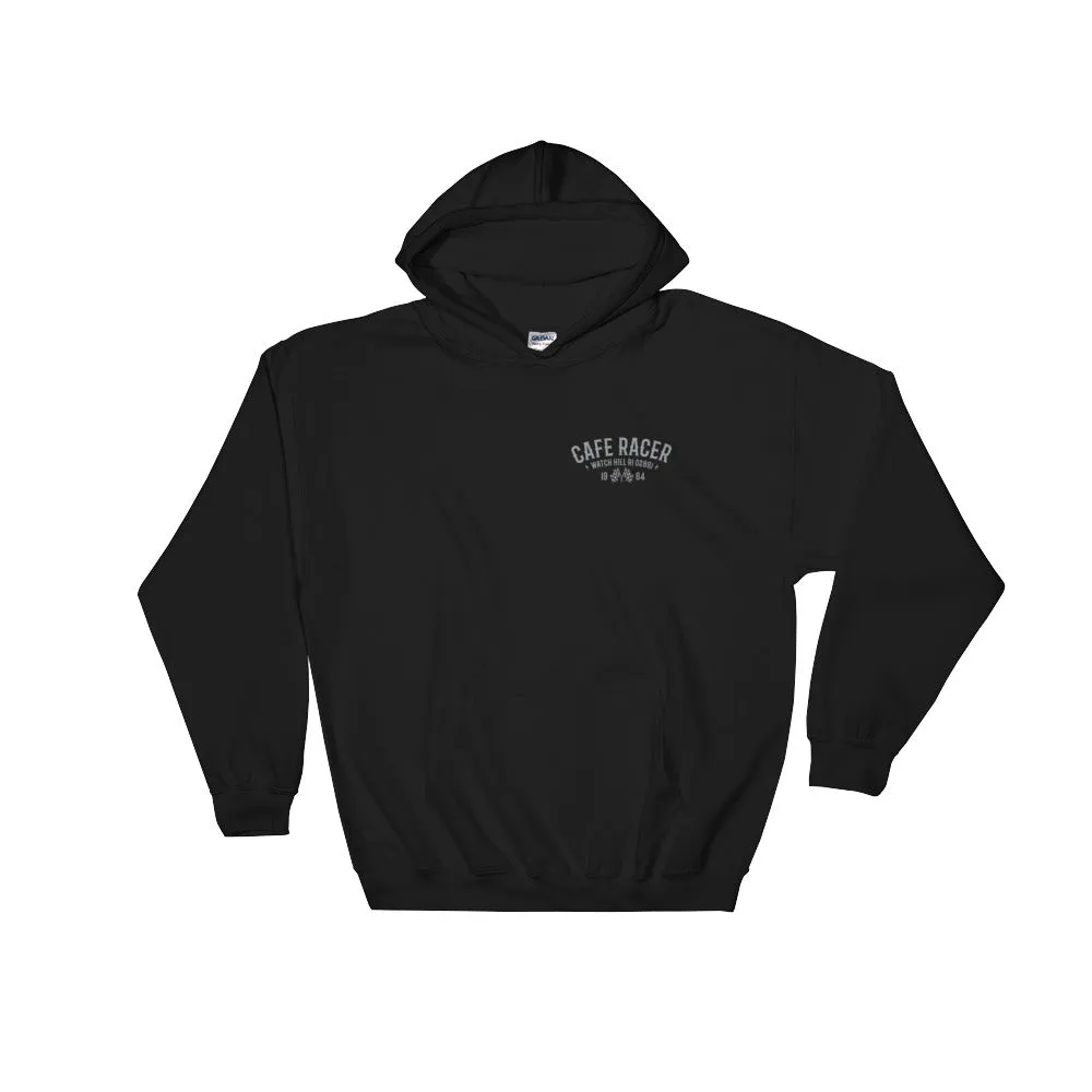 Watchill'n 'Cafe Racer' - Hooded Sweatshirt (Grey)