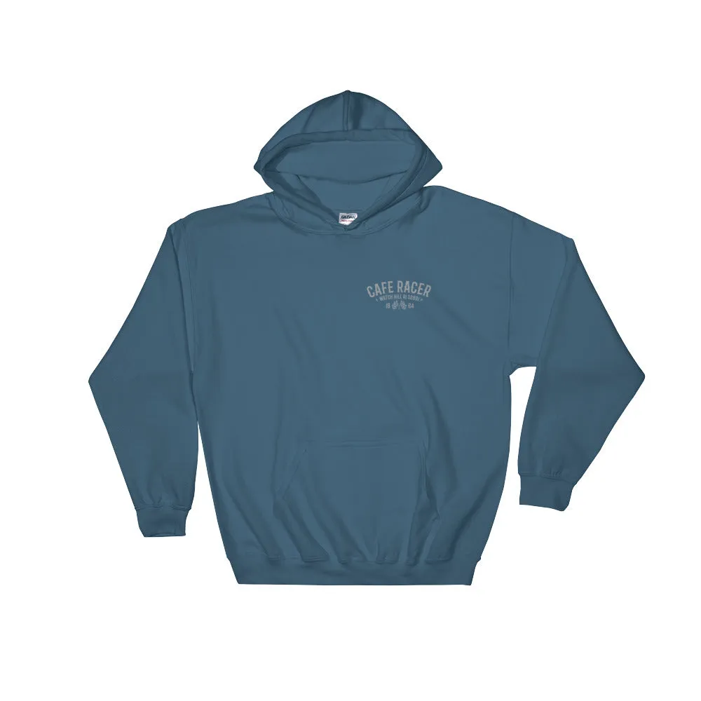 Watchill'n 'Cafe Racer' - Hooded Sweatshirt (Grey)