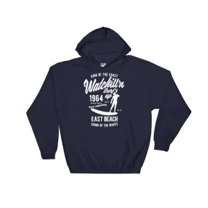 Watchill'n 'Surf's Up' - Hoodie (White)