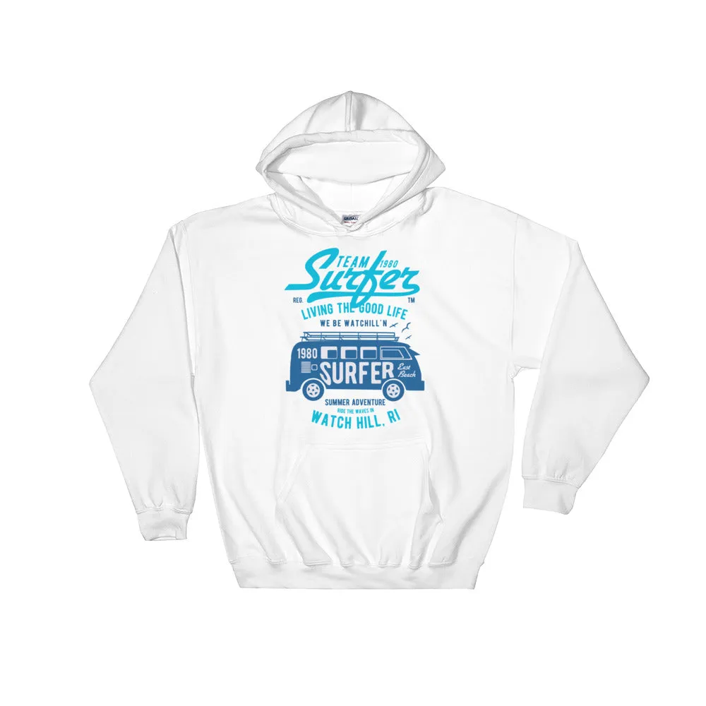 Watchill'n 'Team Surfer' - Hoodie (Blue)