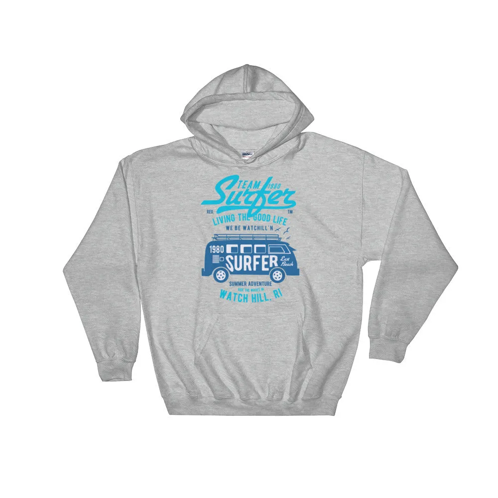 Watchill'n 'Team Surfer' - Hoodie (Blue)