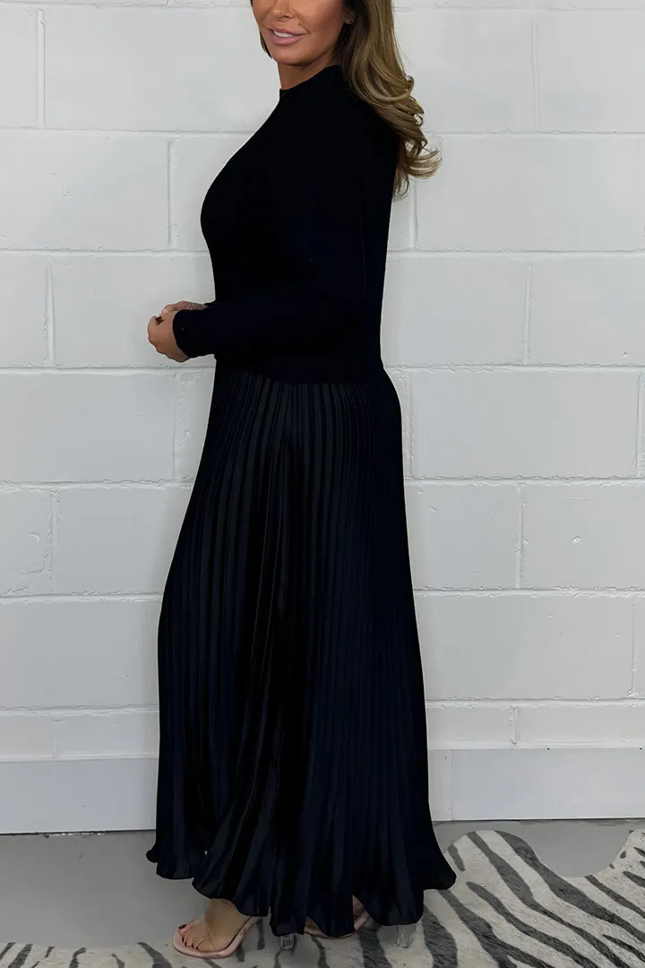 Wendy® | Unique winter dress with skirt detail