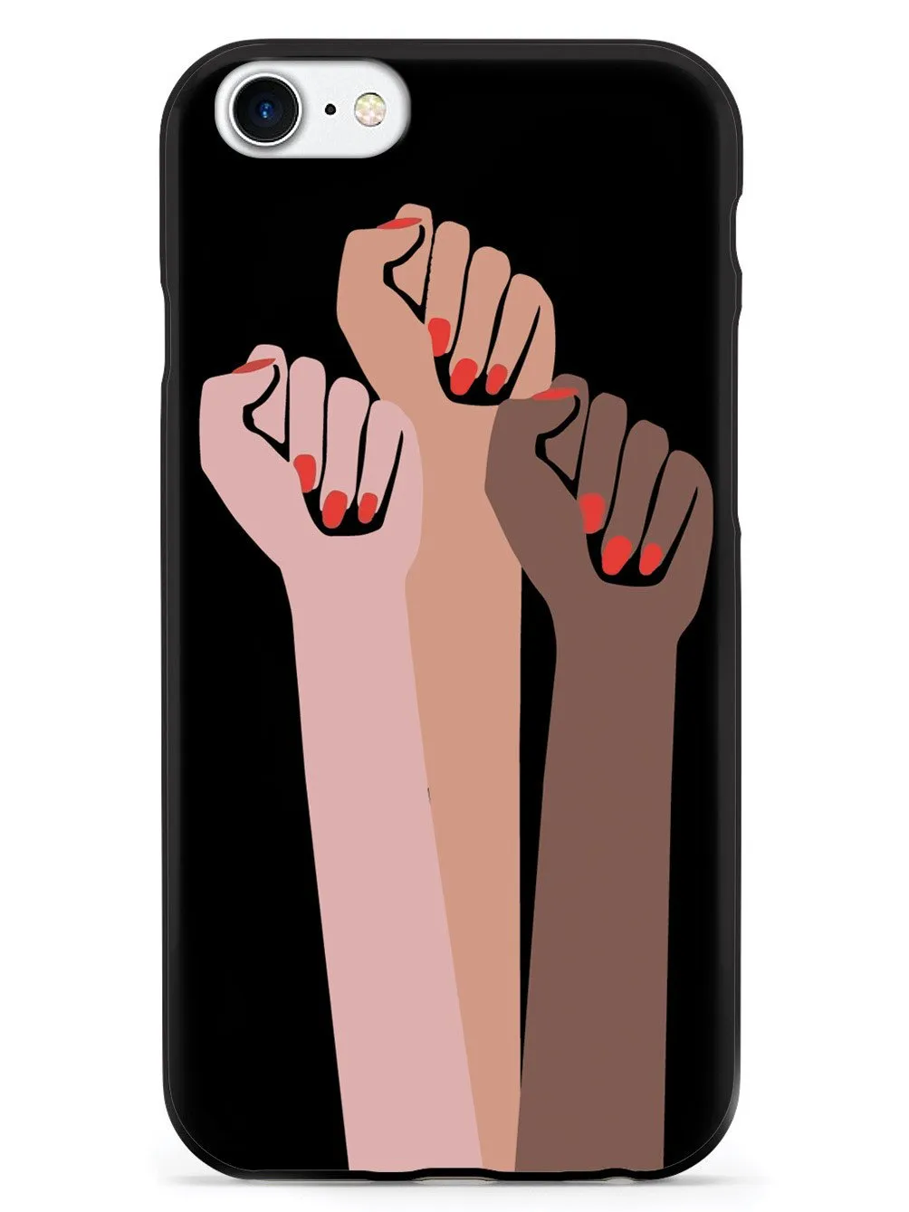 Women Unite! Women's March Solidarity Design - Black Case