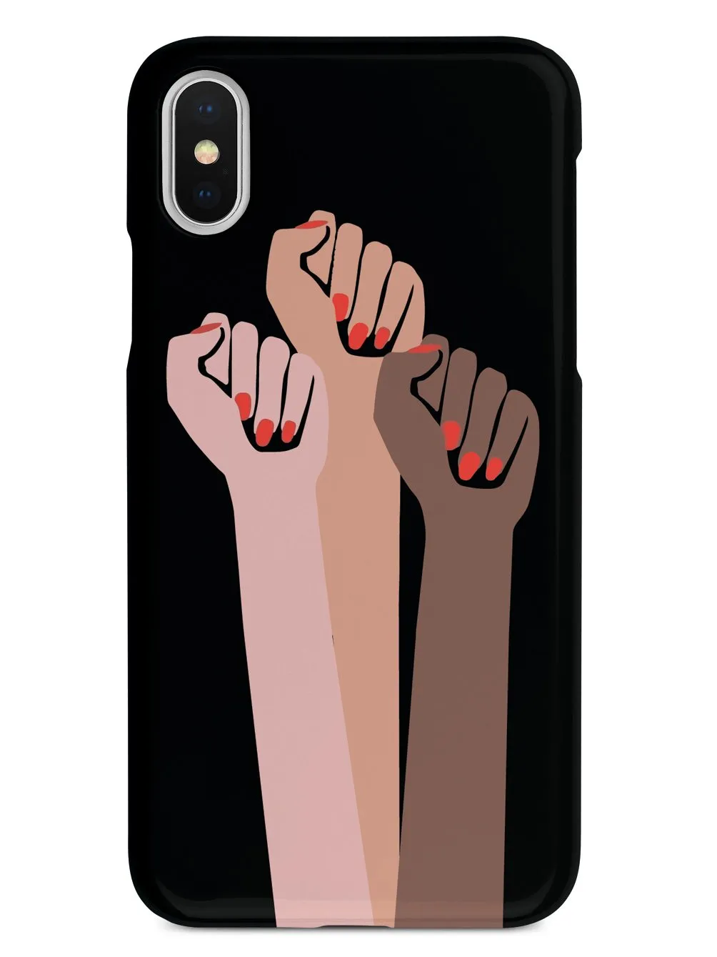 Women Unite! Women's March Solidarity Design - Black Case