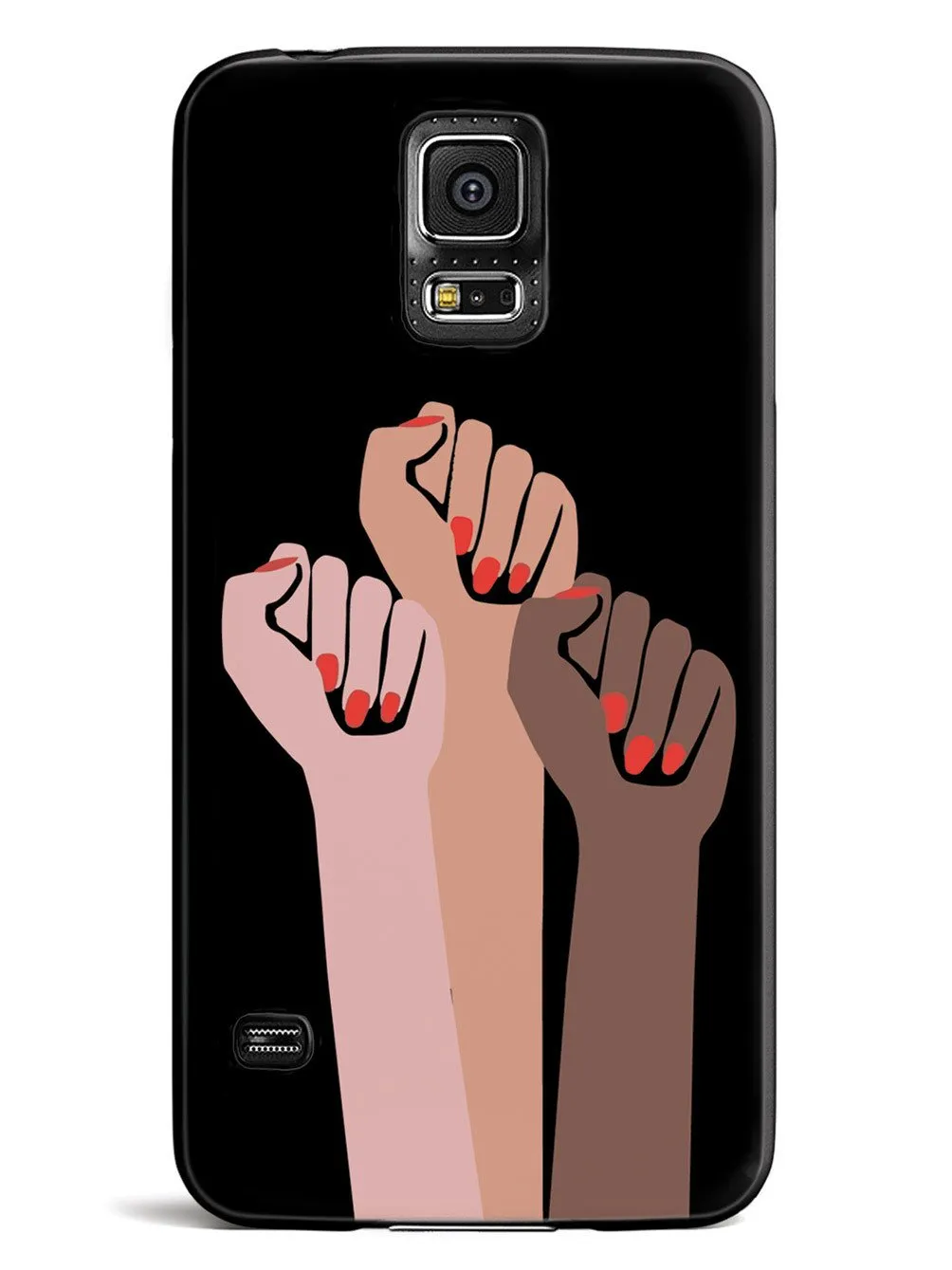Women Unite! Women's March Solidarity Design - Black Case