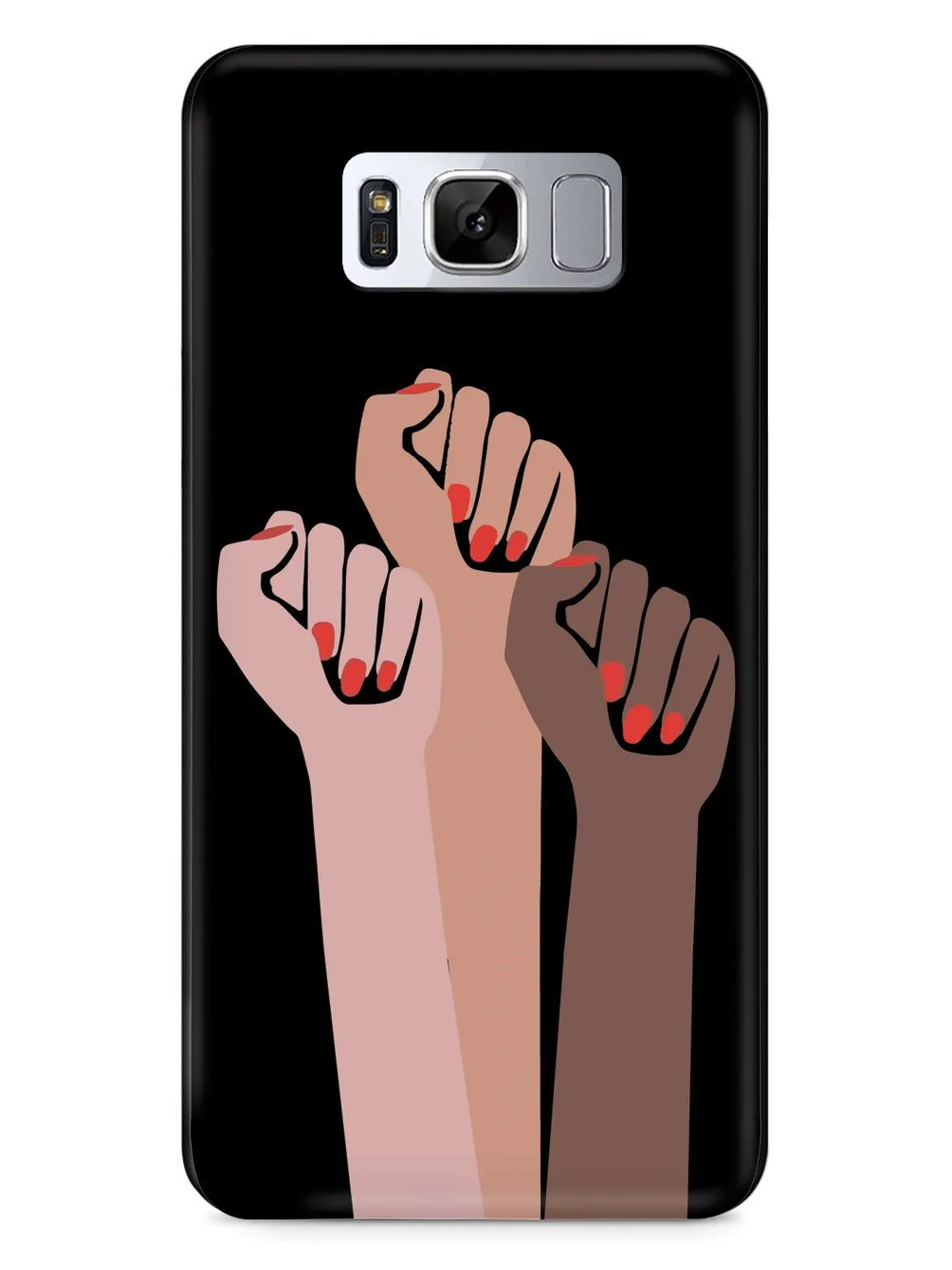 Women Unite! Women's March Solidarity Design - Black Case