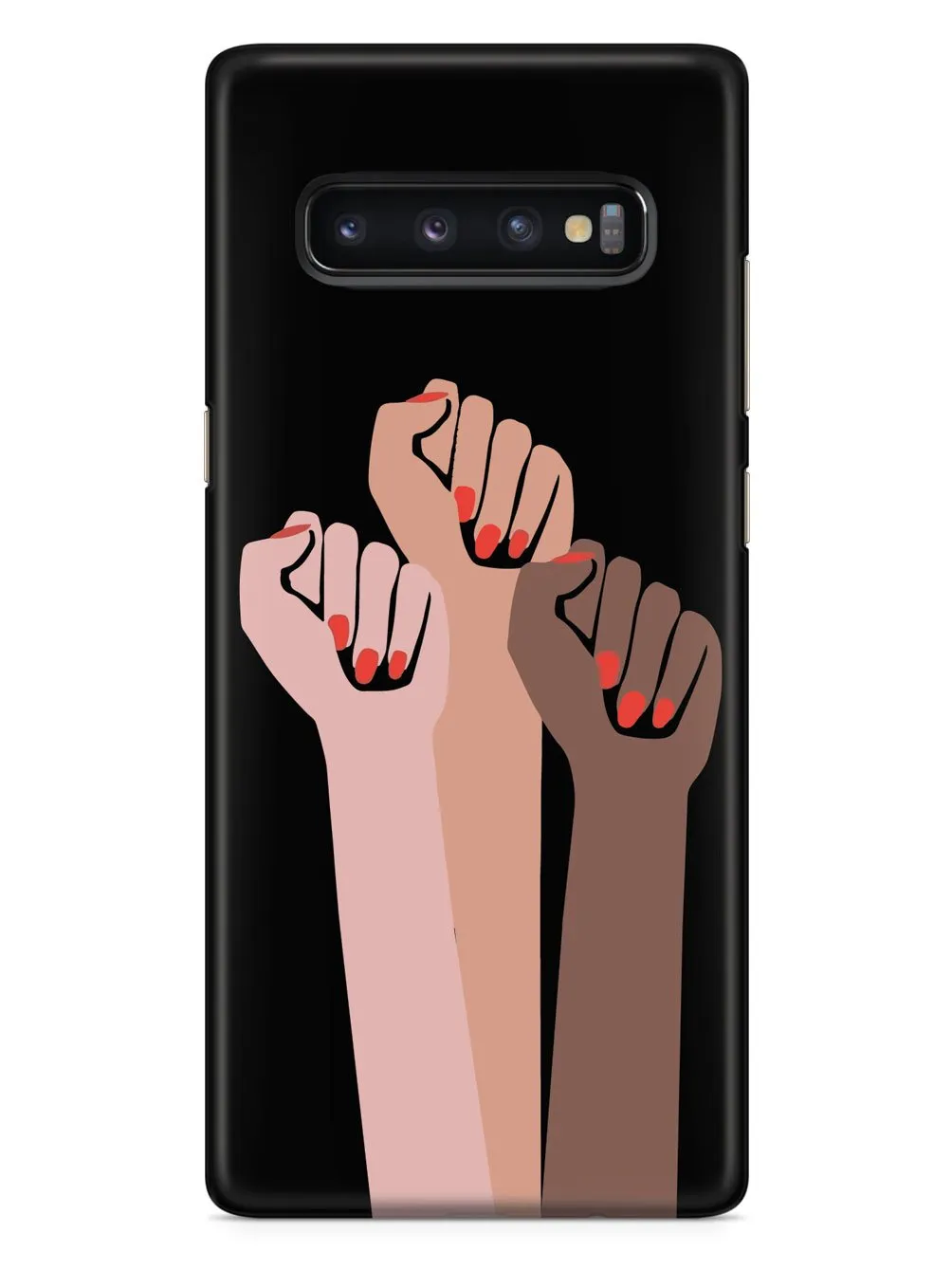 Women Unite! Women's March Solidarity Design - Black Case