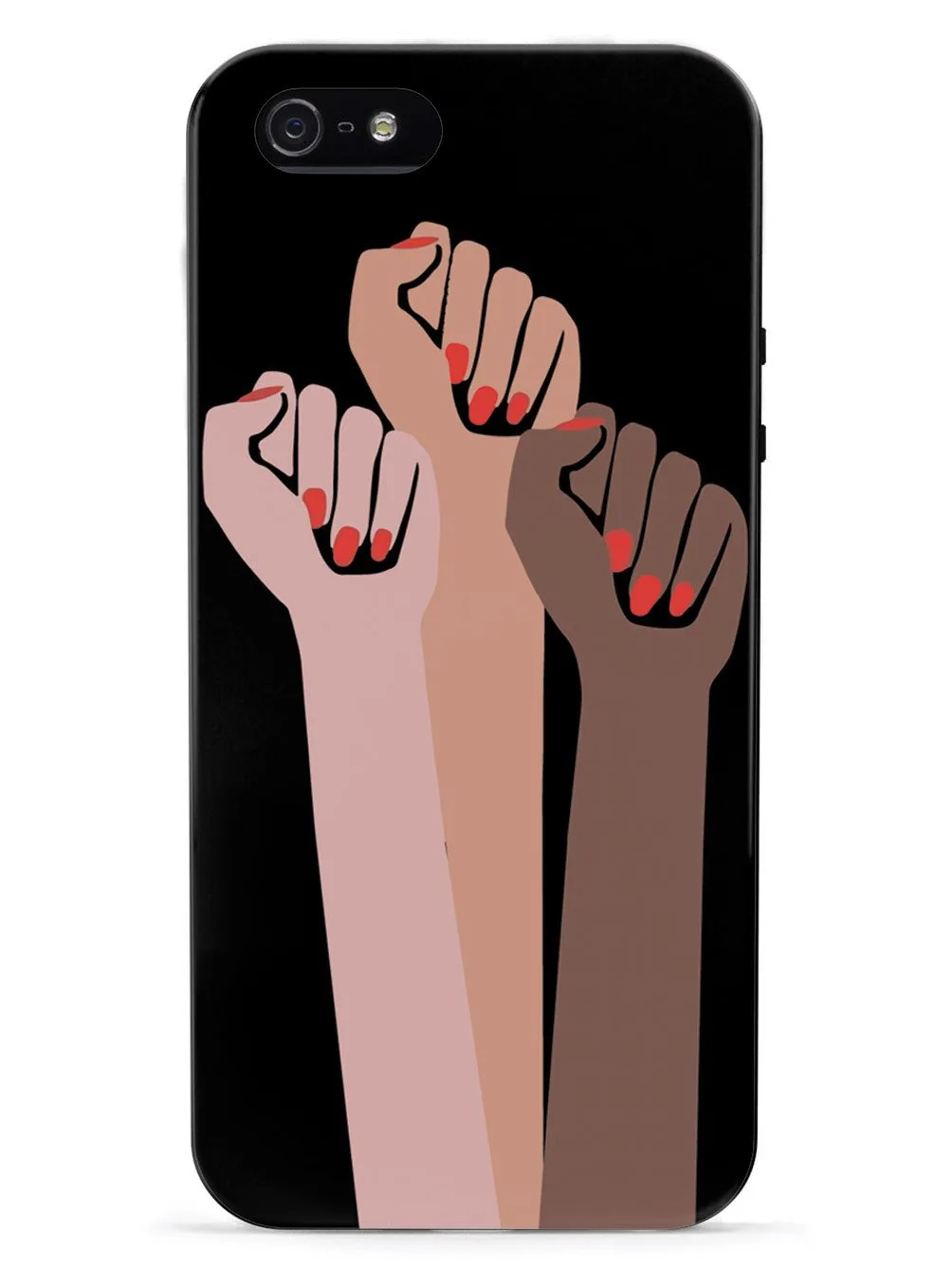 Women Unite! Women's March Solidarity Design - Black Case