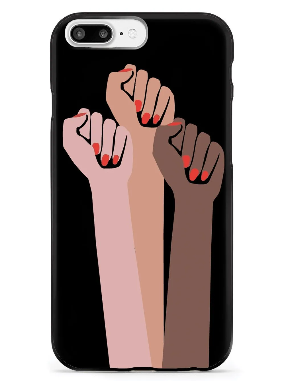Women Unite! Women's March Solidarity Design - Black Case
