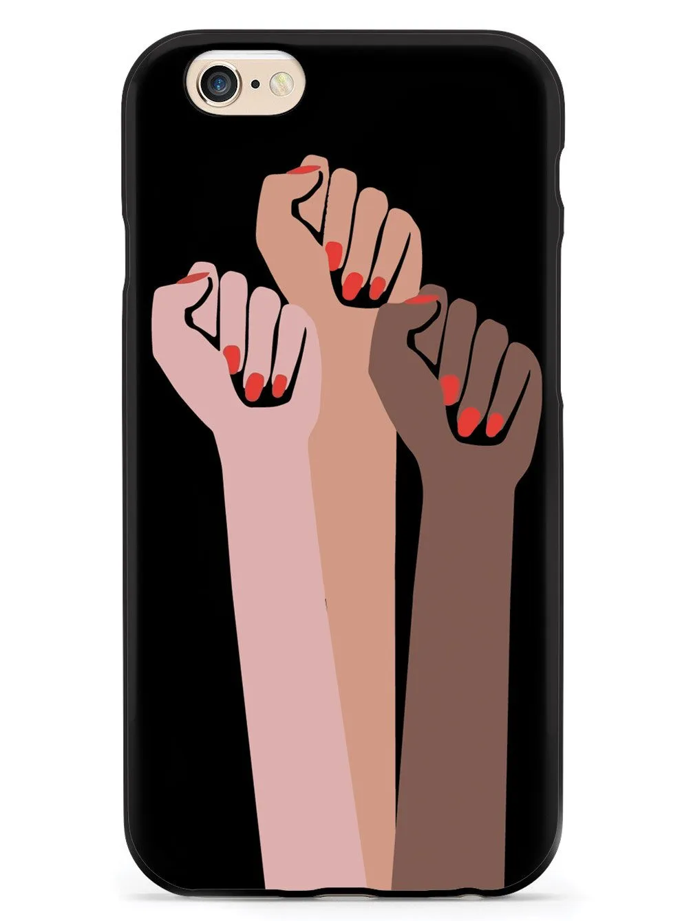 Women Unite! Women's March Solidarity Design - Black Case