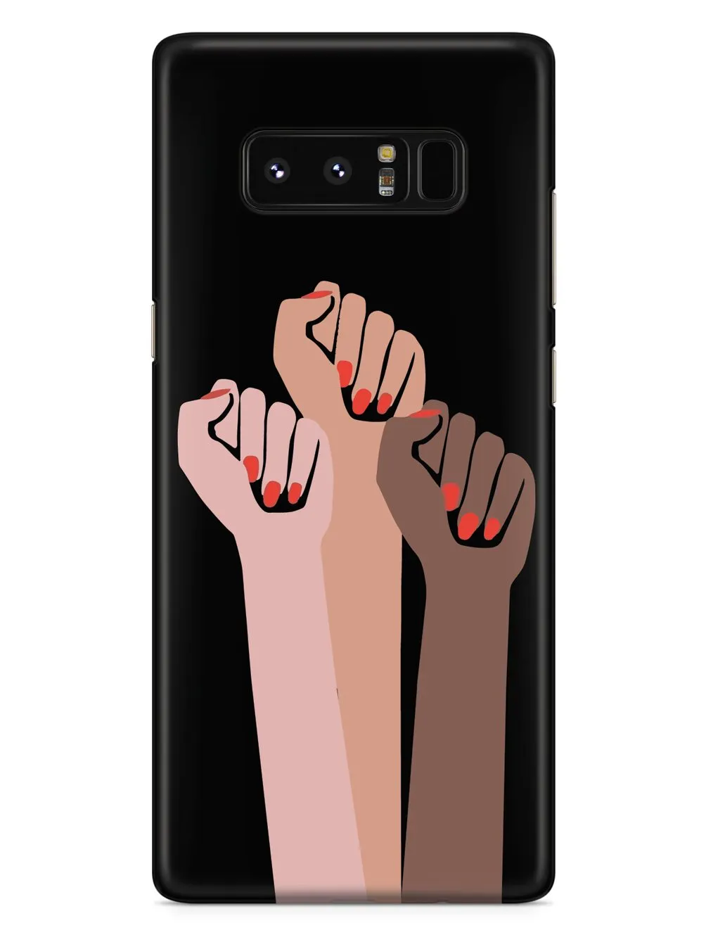 Women Unite! Women's March Solidarity Design - Black Case