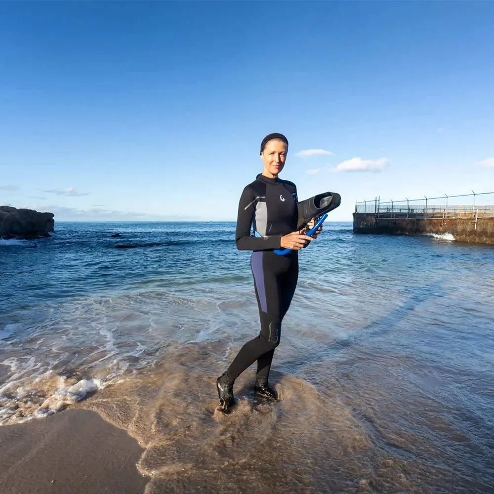 Women Wetsuit with Back Zipper