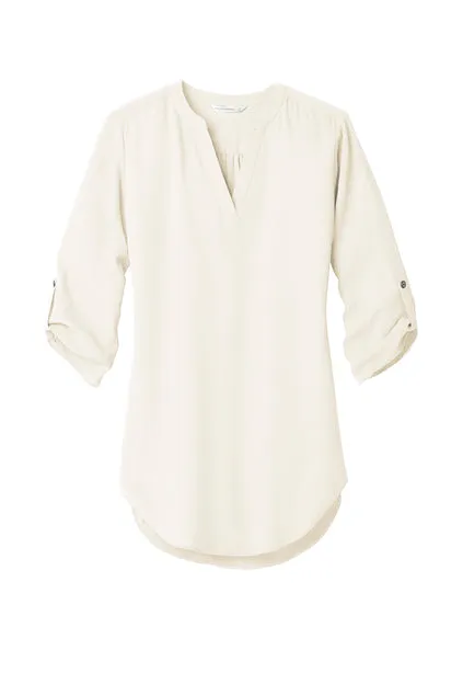 Women's 3/4-Sleeve Tunic Blouse - VAMC25