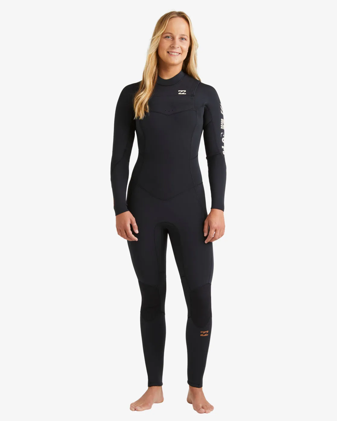 WOMEN'S 504 SYNERGY NATURAL CHEST ZIP WETSUIT