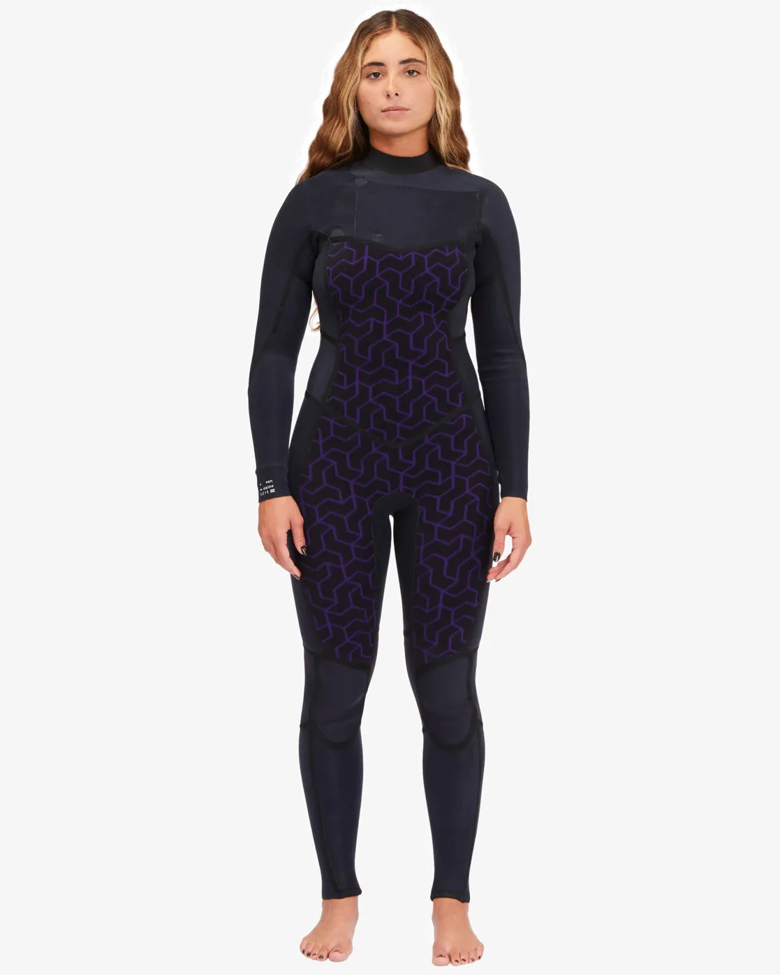 WOMEN'S 504 SYNERGY NATURAL CHEST ZIP WETSUIT