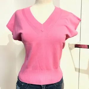 Women's 525 America | Cap Sleeve Sweater | Hot Pink
