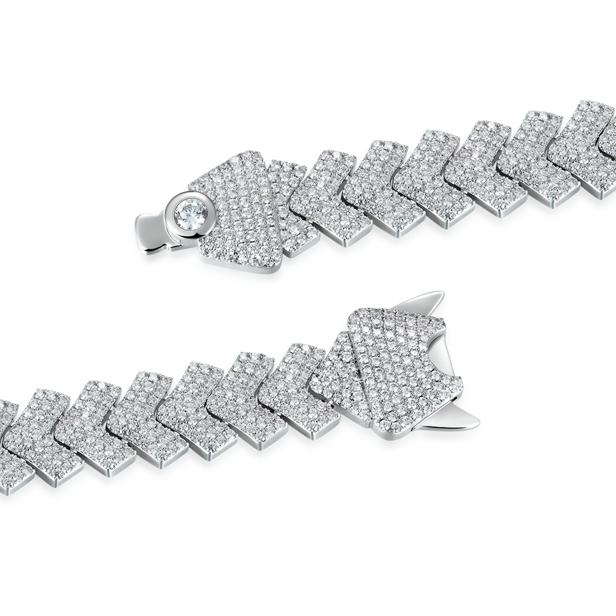 Women's Backbone Cuban Link Chain - 12mm