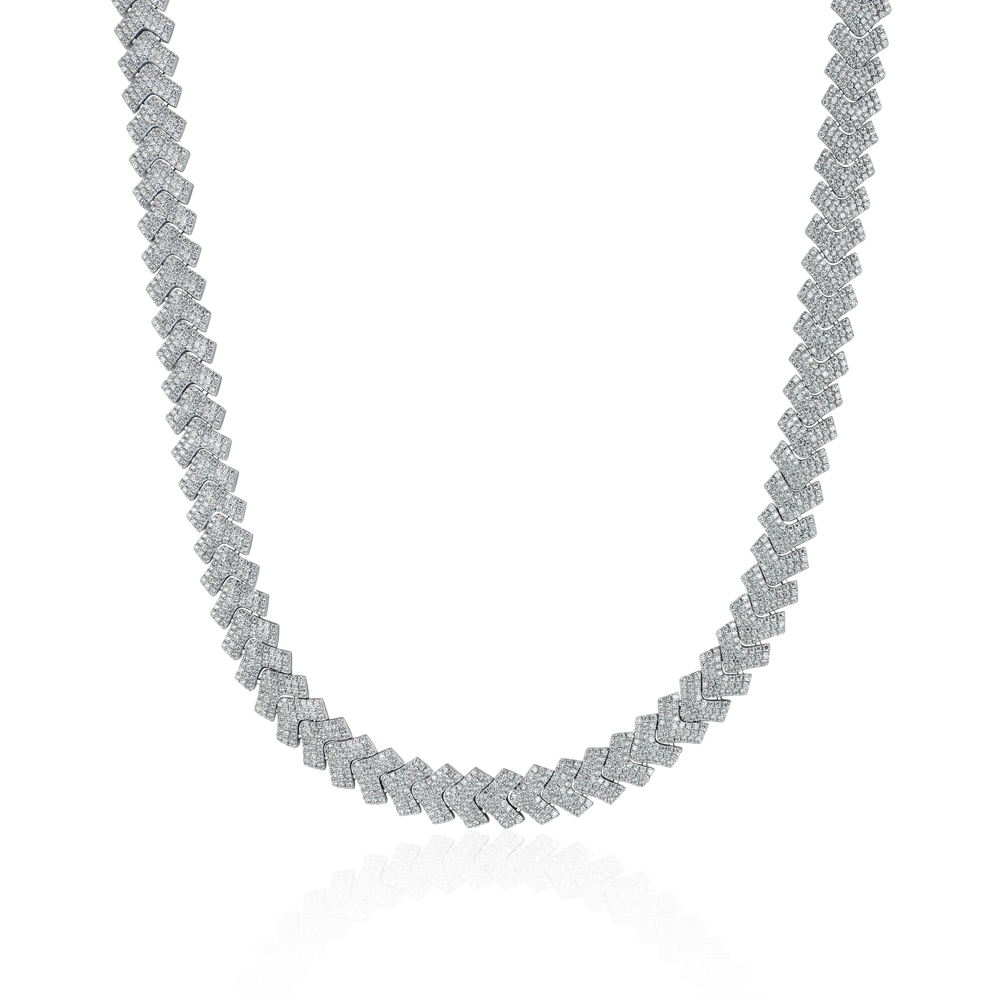 Women's Backbone Cuban Link Chain - 12mm