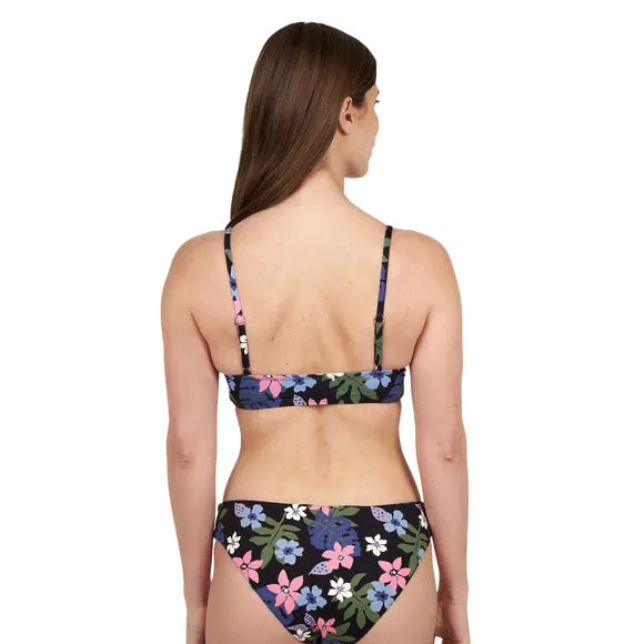 Women's Banded Triangle Swimsuit Top