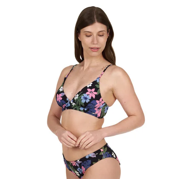 Women's Banded Triangle Swimsuit Top