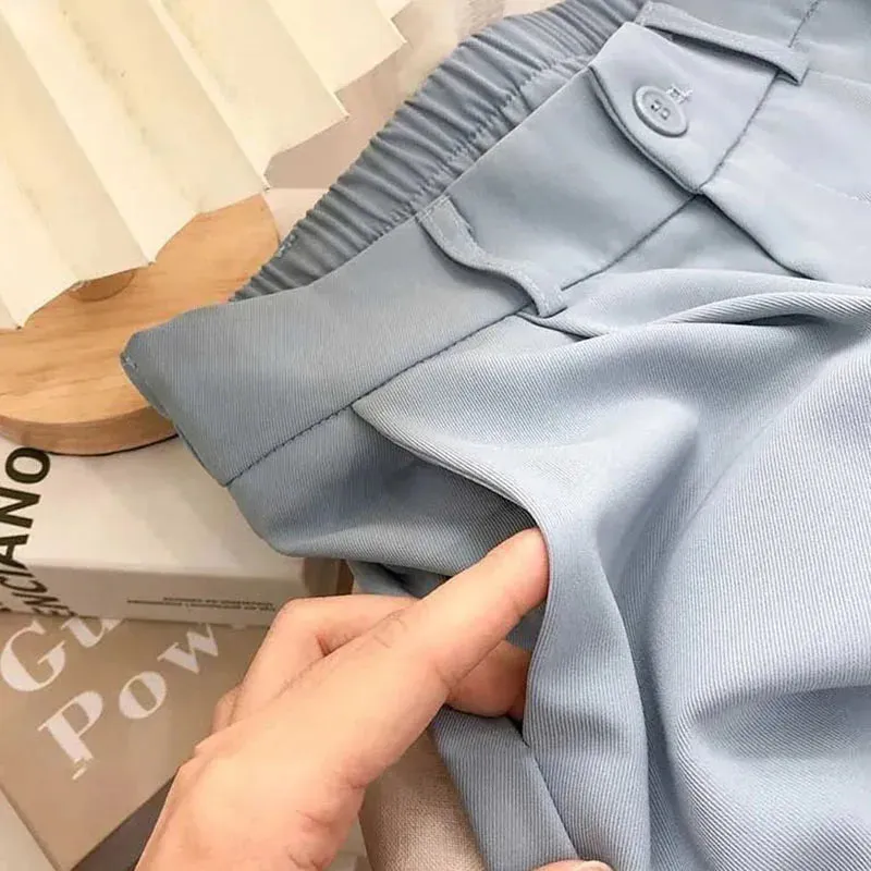 Women's Black Harem Pants  High Waist Casual Trousers
