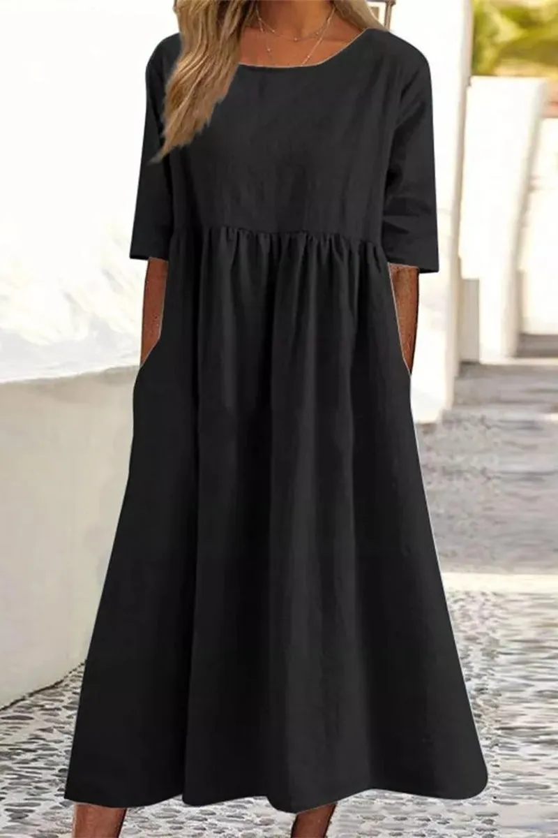 Women's Casual Cotton Dress