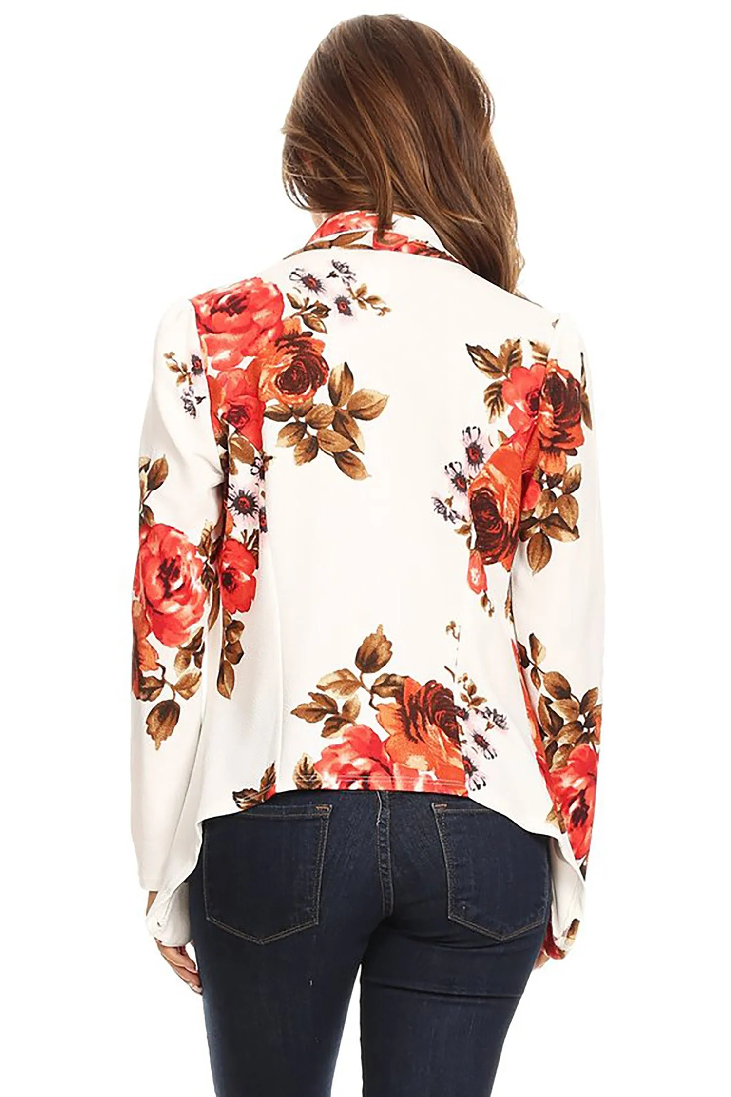 Women's Classic Casual Work Draped Open Front Blazer V596 $13EACH