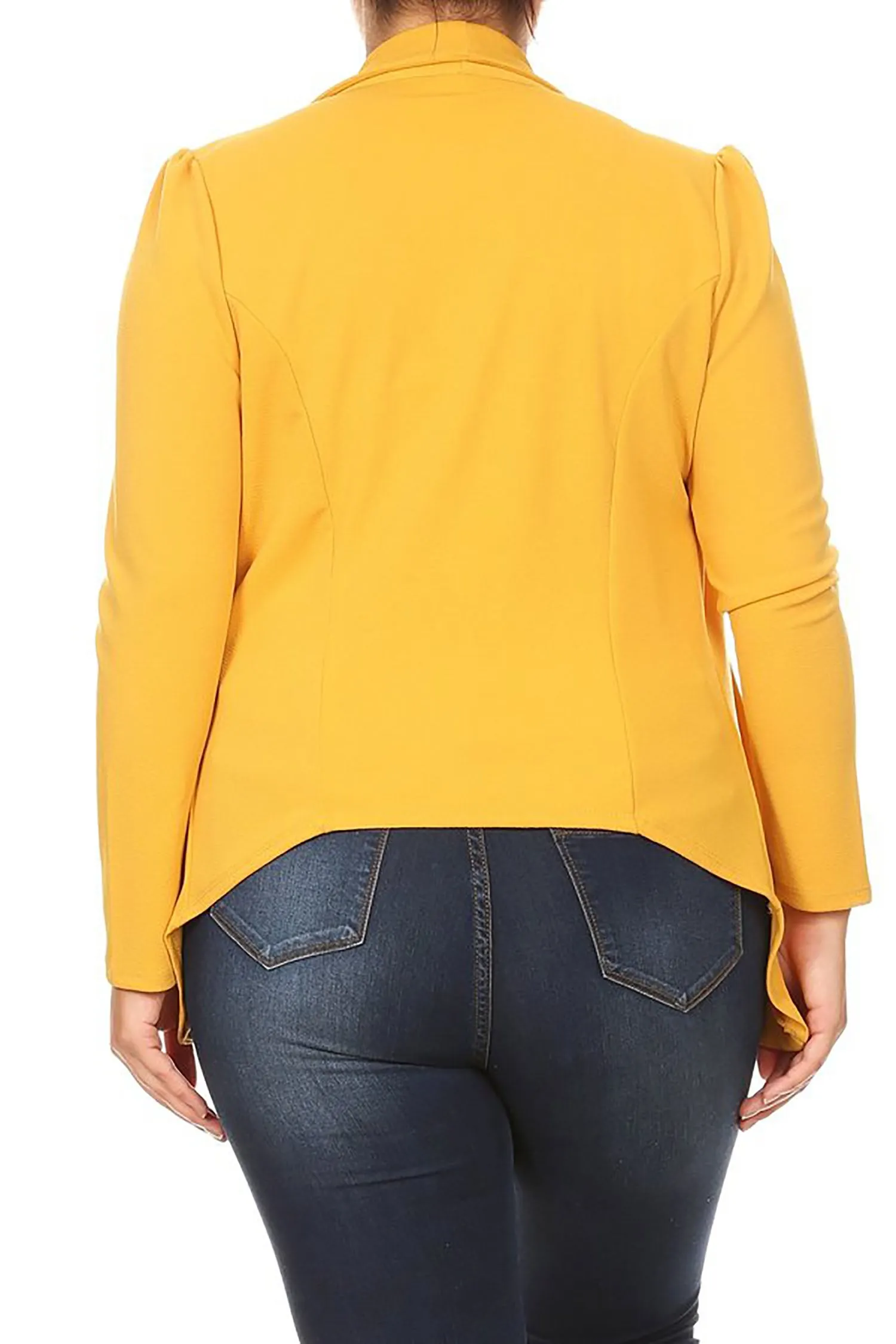 Women's Classic Casual Work Draped Open Front Blazer V596 $13EACH