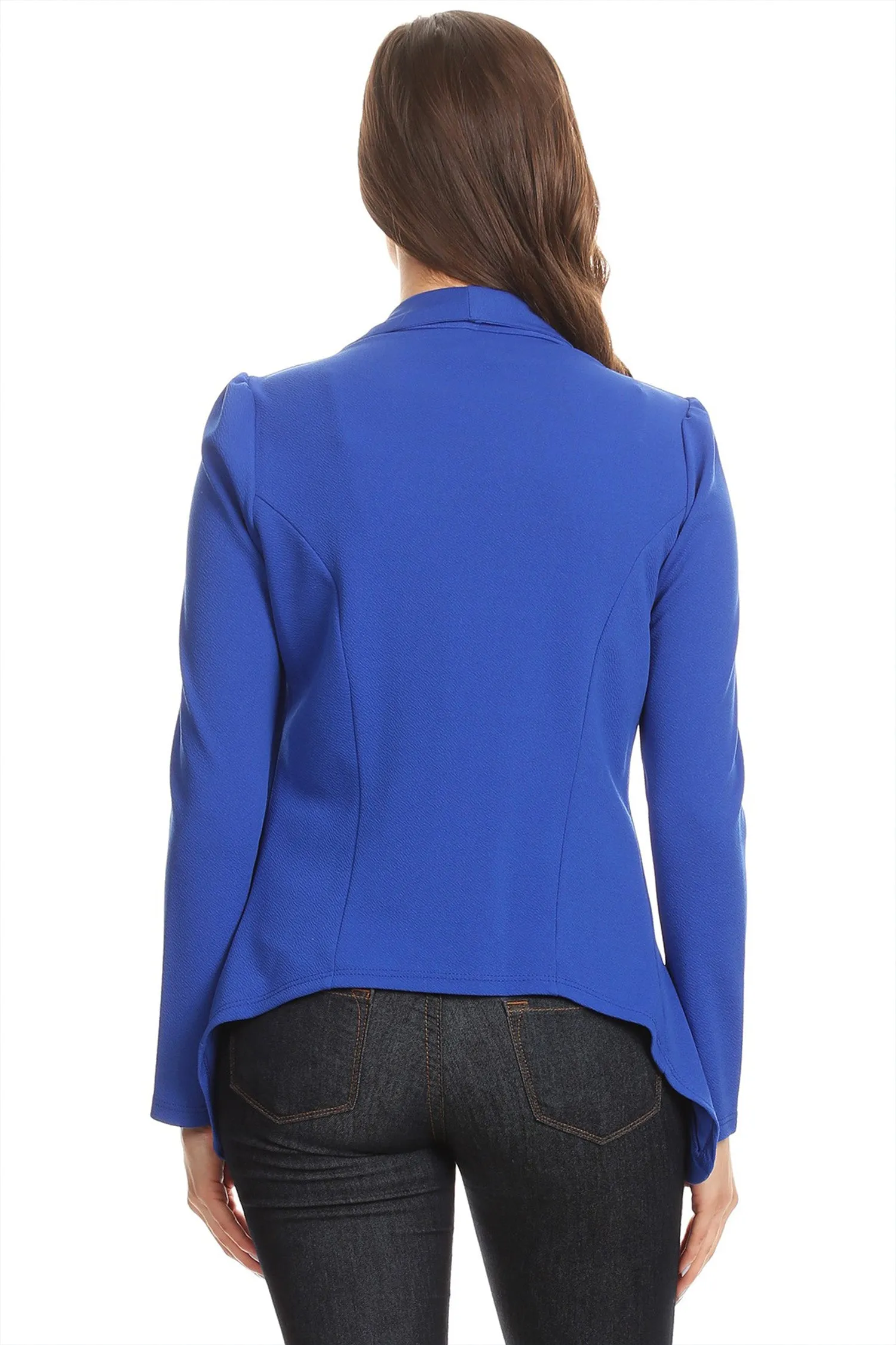 Women's Classic Casual Work Draped Open Front Blazer V596 $13EACH
