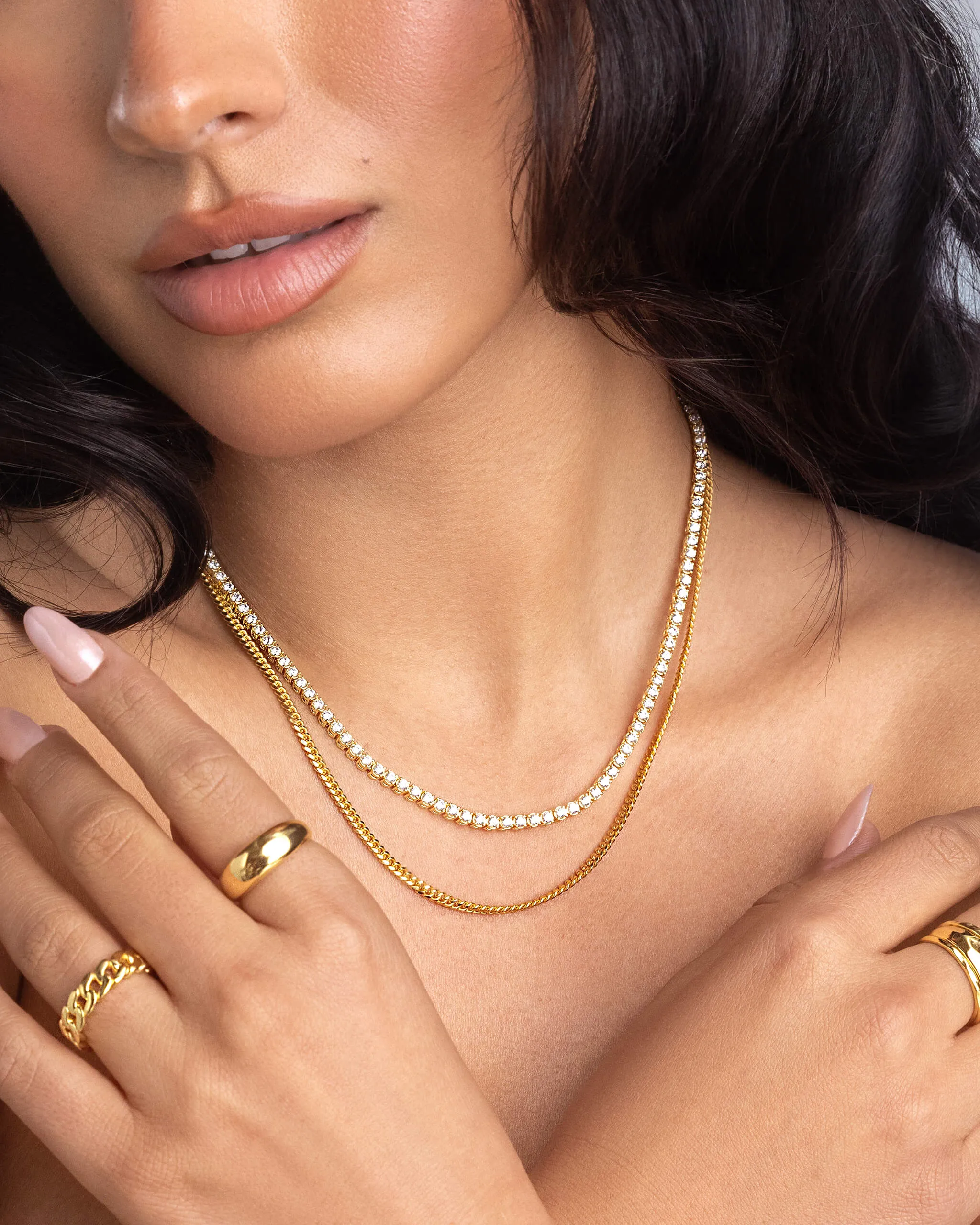 Women's Cuban Link Chain - 3mm