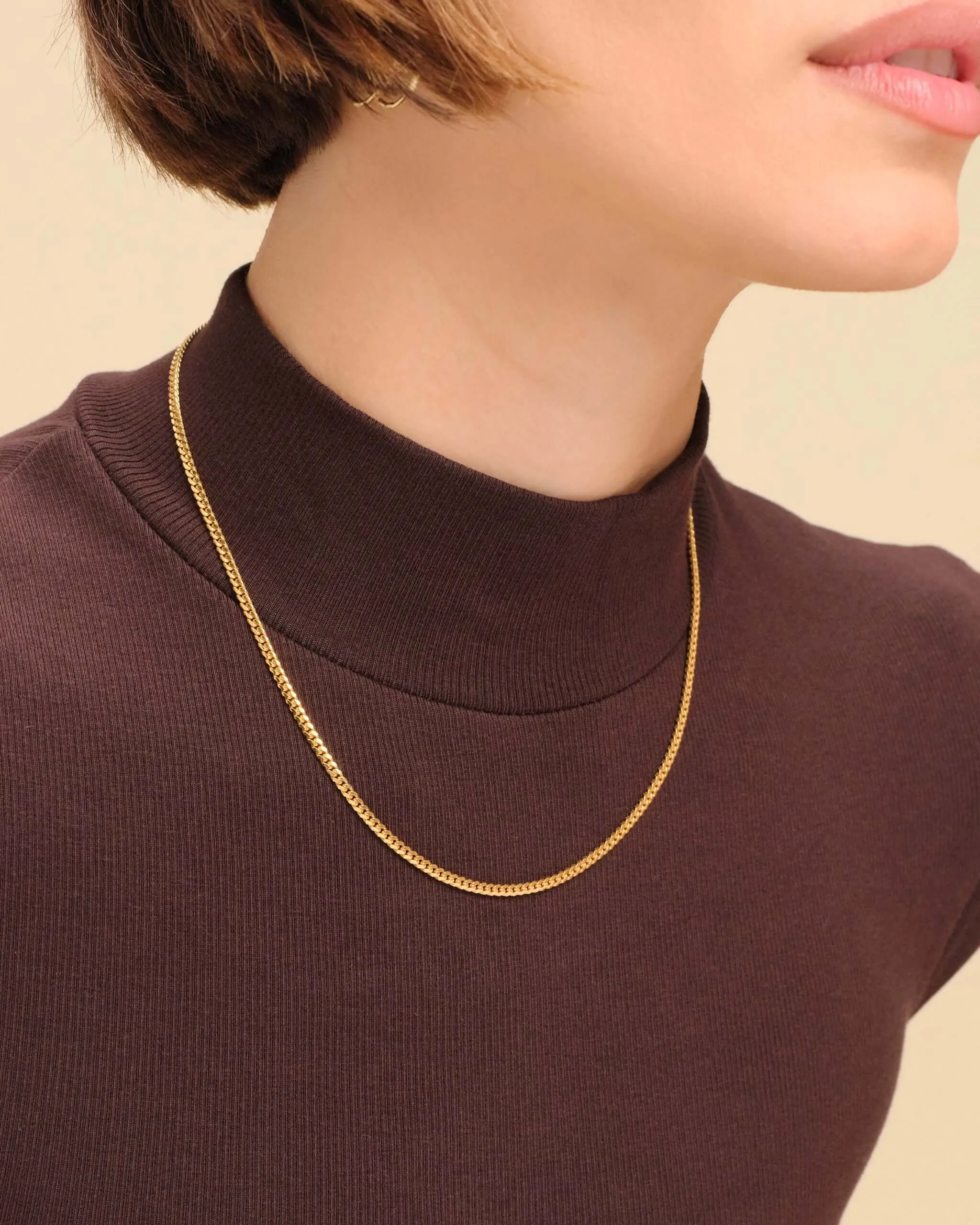 Women's Cuban Link Chain - 3mm