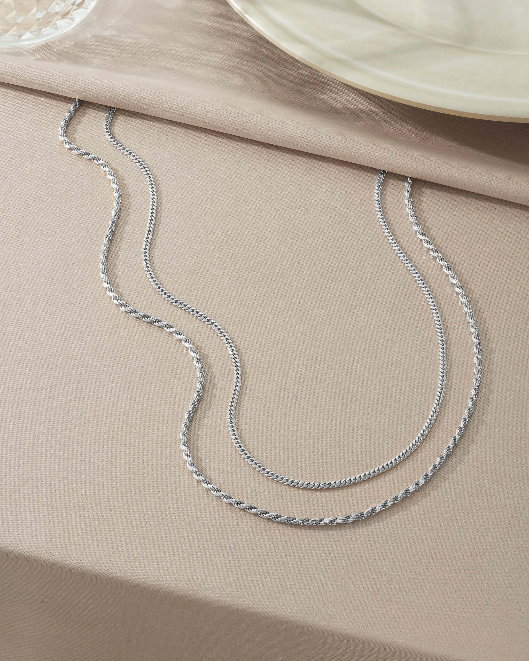 Women's Cuban Link Chain - 3mm