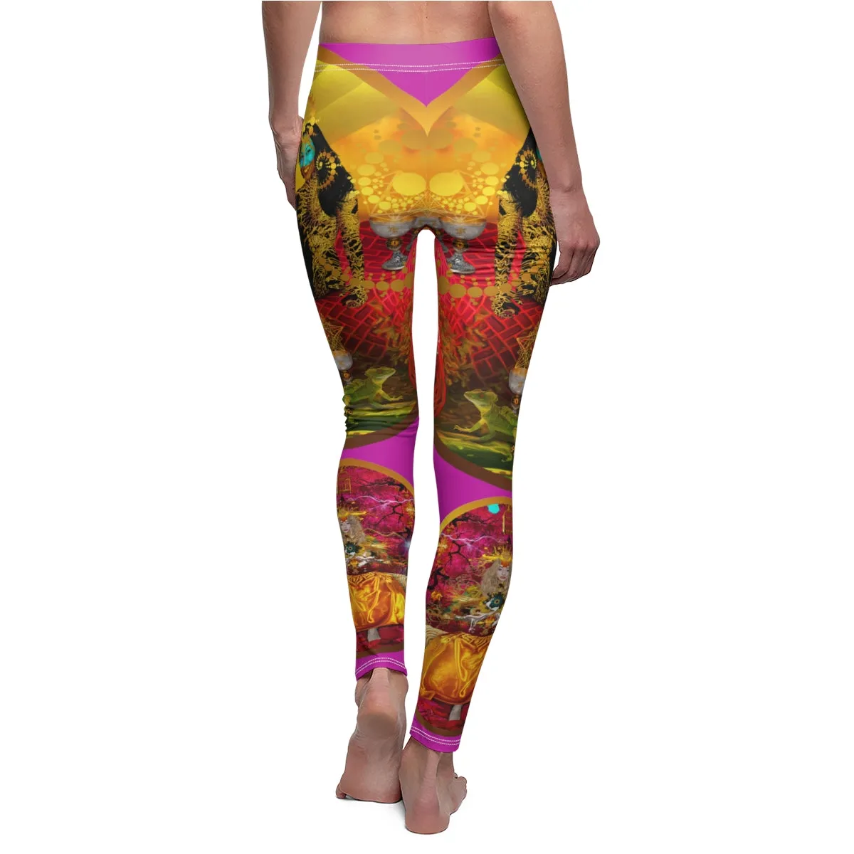 Women's Cut & Sew Casual Leggings