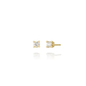 Women's diamond earrings