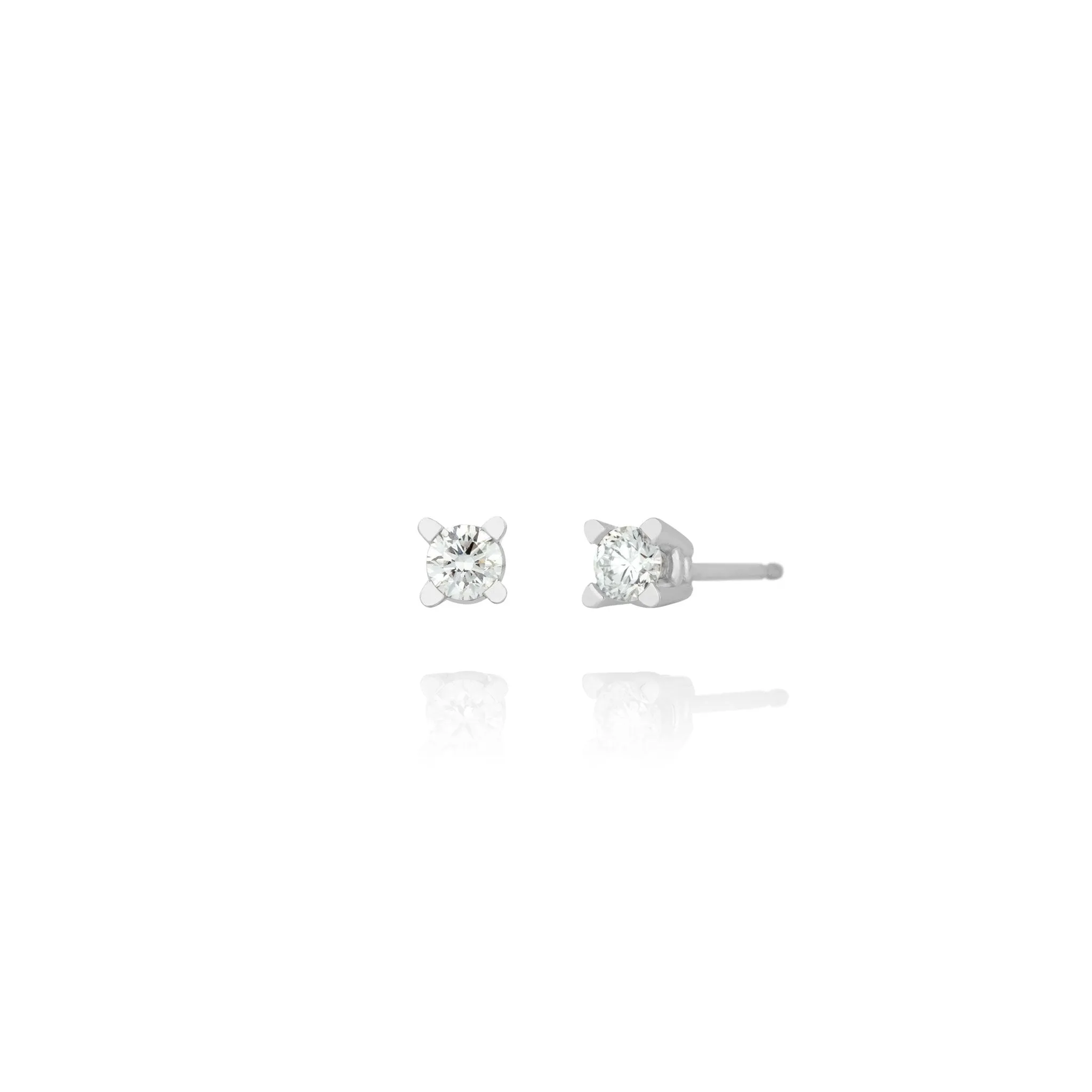 Women's diamond earrings