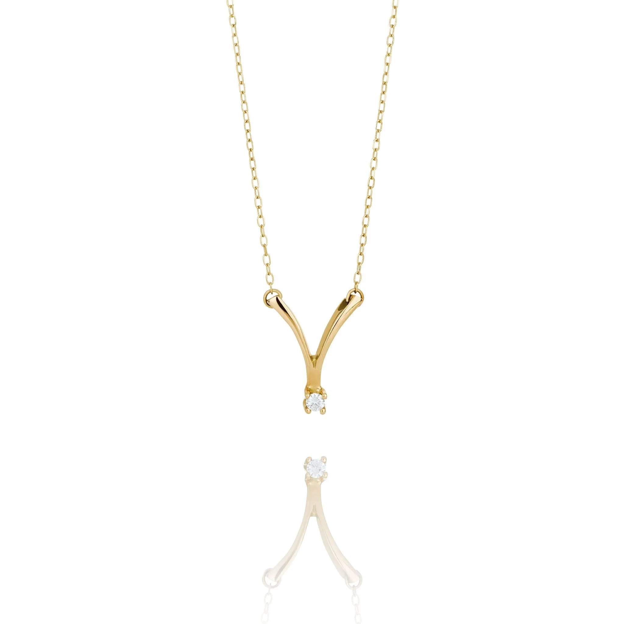 Women's diamond necklace