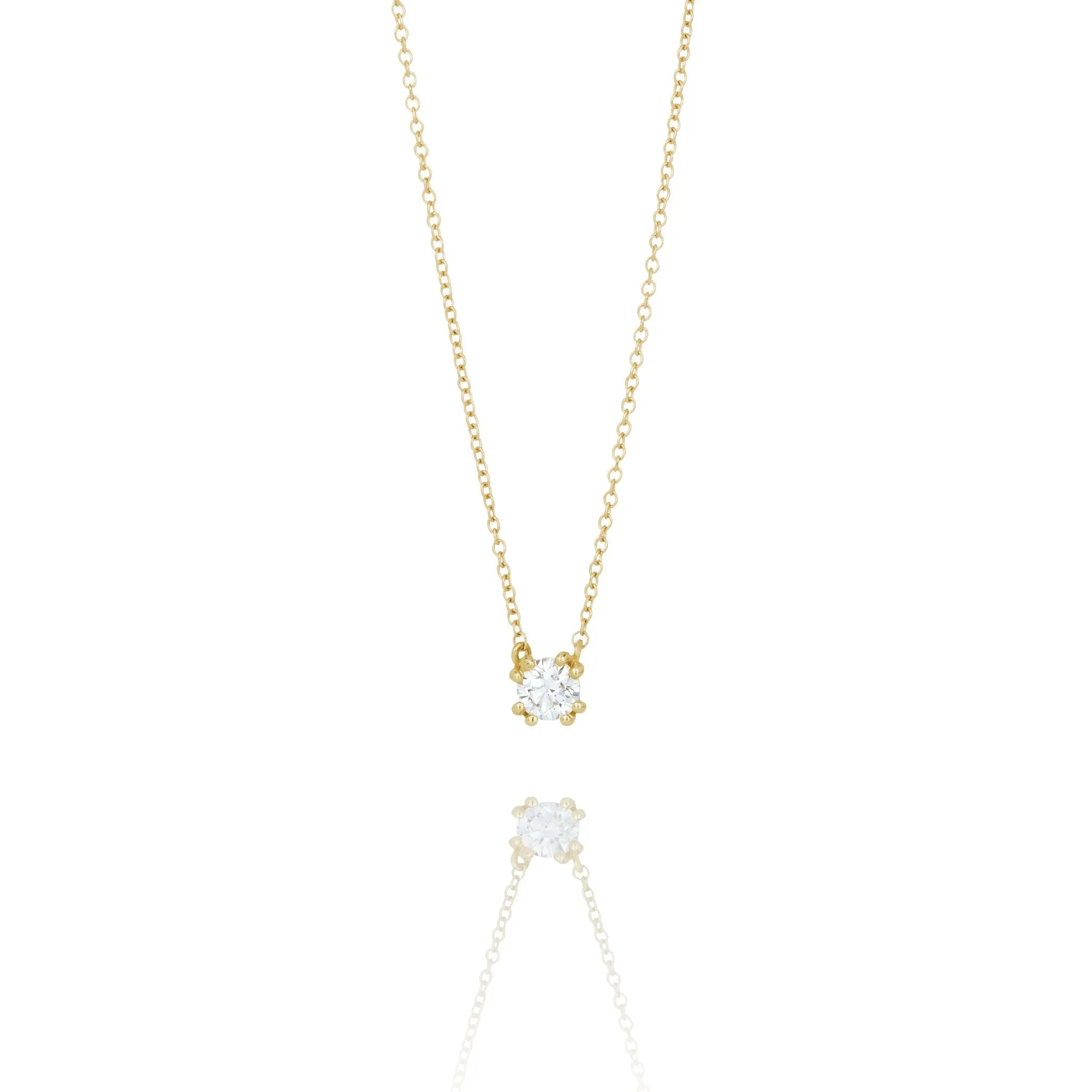 Women's diamond necklace