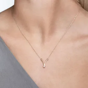 Women's diamond necklace