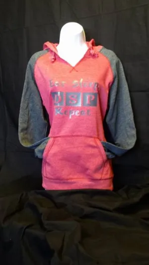 Women's Direct Support Professional Lightweight Raglan Fleece Hoodie