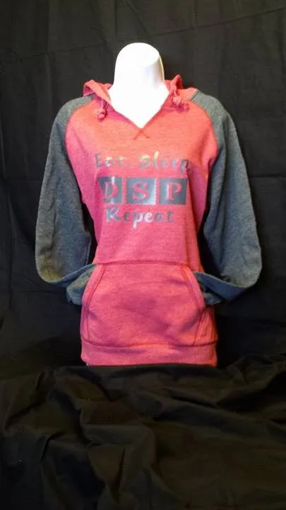 Women's Direct Support Professional Lightweight Raglan Fleece Hoodie