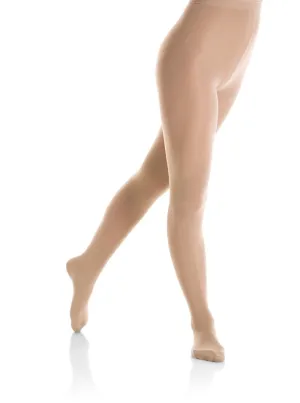 WOMEN'S DURABLE FOOTED FIGURE SKATING TIGHTS