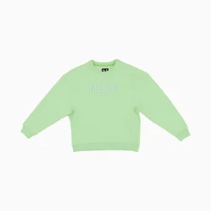 Women's Embroidery Crew Neck Sweatshirt