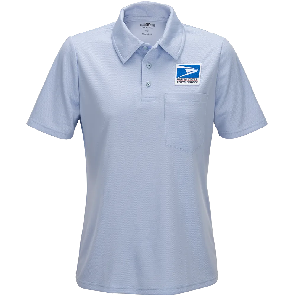 Women's Flying Cross Letter Carrier Short Sleeve Performance Polo Shirt #183T5755 NEW