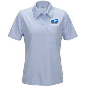 Women's Flying Cross Letter Carrier Short Sleeve Performance Polo Shirt #183T5755 NEW
