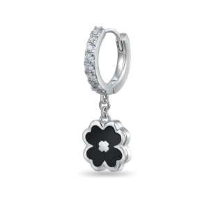 Women's Four-leaf Clover Dangly Earring