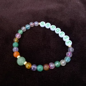 Women's Gemstone Goddess Bracelet