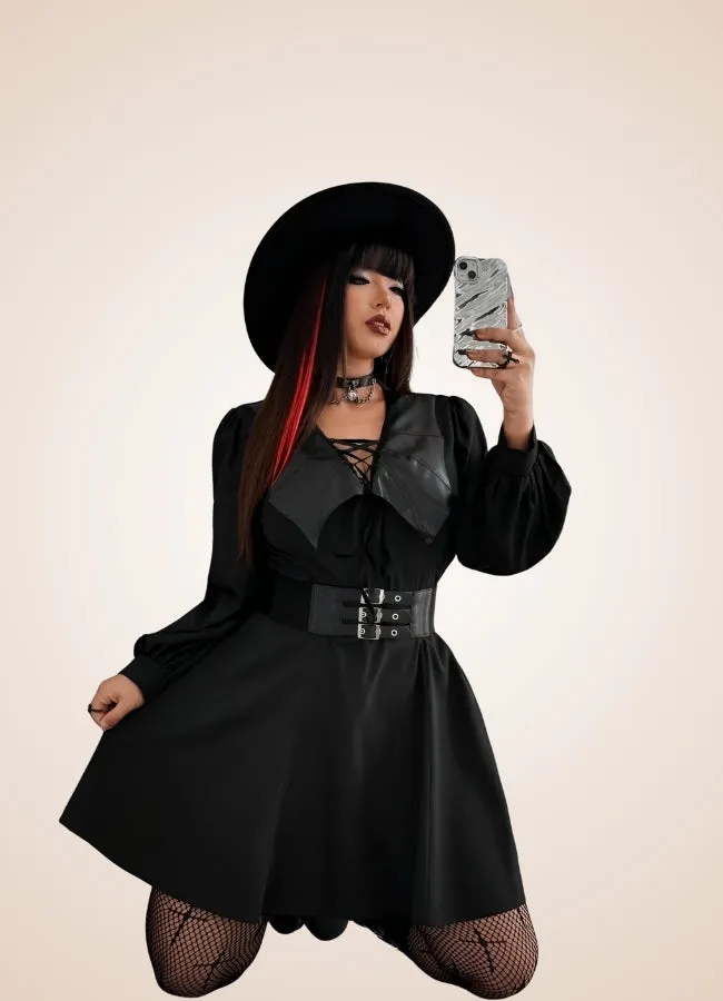 Women's Gothic Medieval Mini Dress